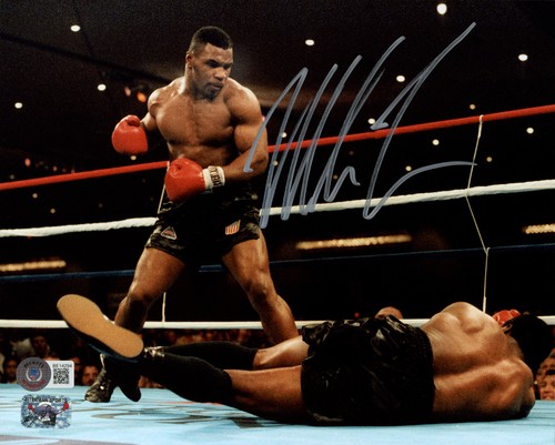 Mike tyson autographed - mike,