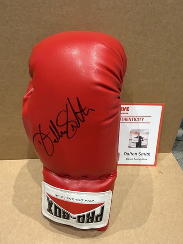 Dalton smith signed boxing - signed,