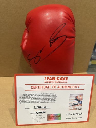 Kell brook signed boxing - brook,