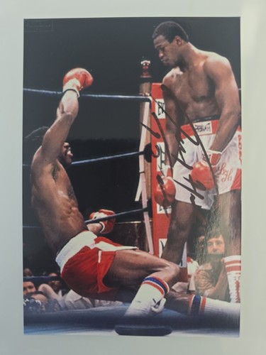 Larry holmes autograph - larry,