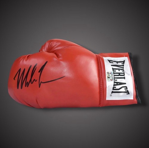 Mike tyson signed - signed, everlast