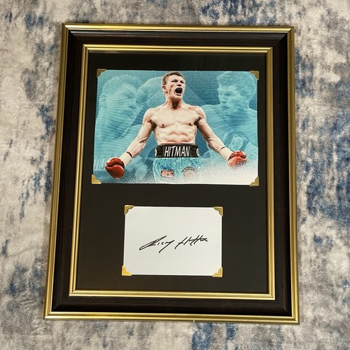 Ricky hatton signed - ricky,
